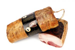 filetto lardato di suino nero
