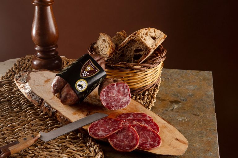 soppressata di suino nero