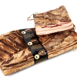 pancetta tesa di suino nero pugliese