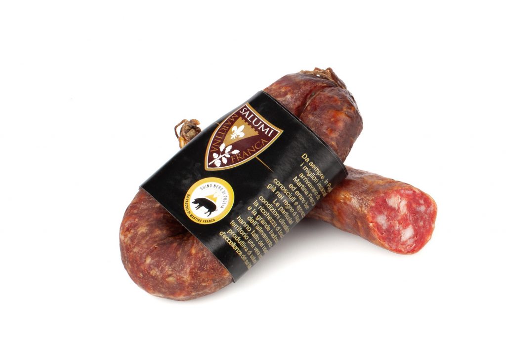 salame dolce di suino nero